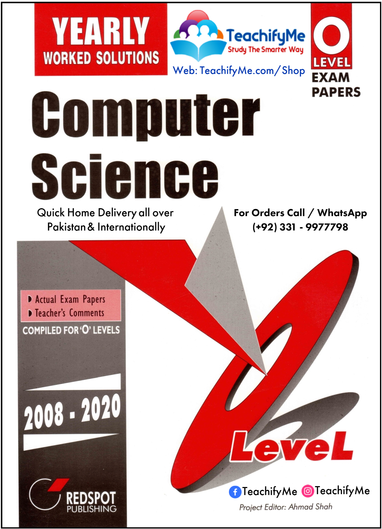 Buy O Level Computer Science Books Past Papers Online Teachifyme